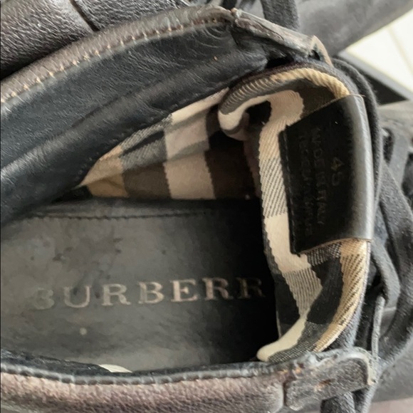 Burberry Black Leather Men’s Boots - Picture 2 of 6